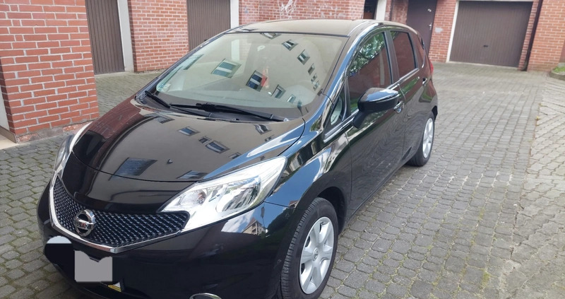 Nissan Note cena 39500 przebieg: 44600, rok produkcji 2016 z Warszawa małe 137